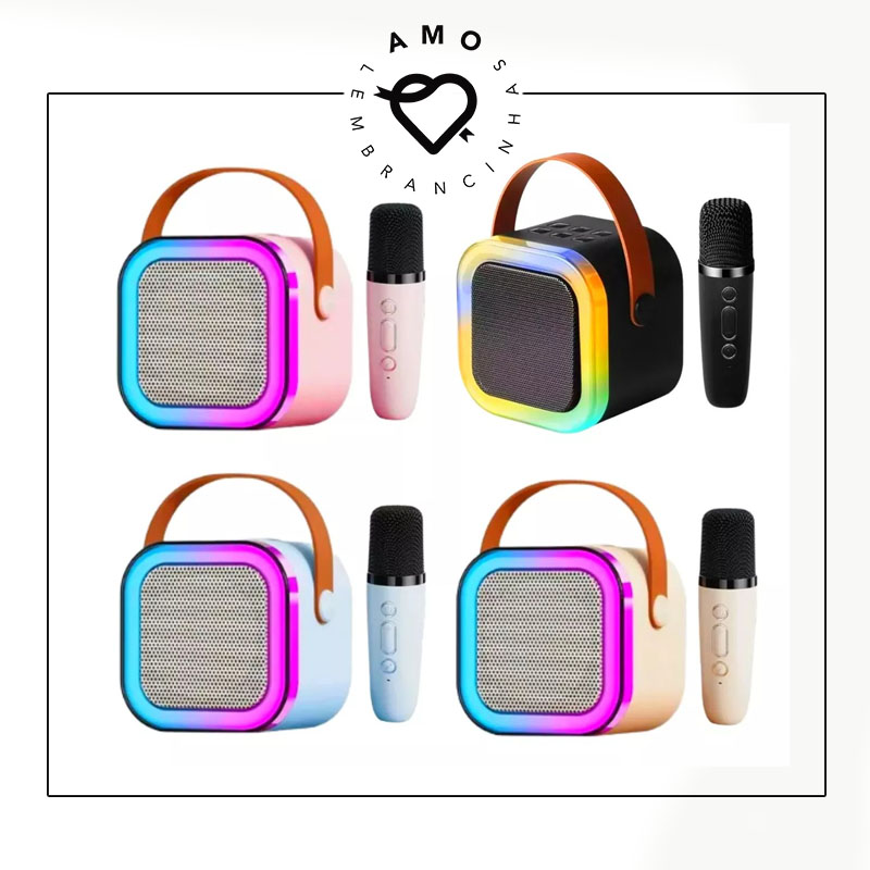 1 amo-lembrancinhas-personalizadas-infantis-brinde-corporativo-som-bluetooth-microfone-karaoke-karaoque